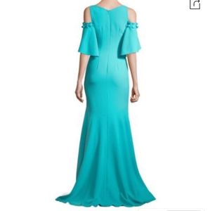 NWT Theia gown cold shoulder evening gown maxi prom dress 8